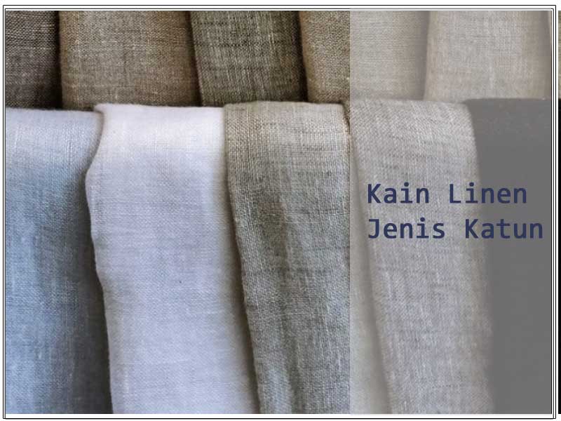 Bahan-Kain-Linen-Jenis-Katun