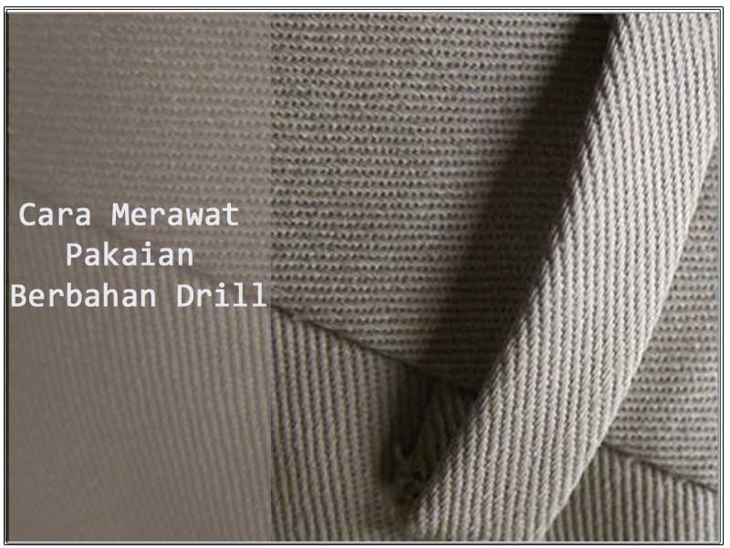 cara-merawat-pakaian-berbahan-drill