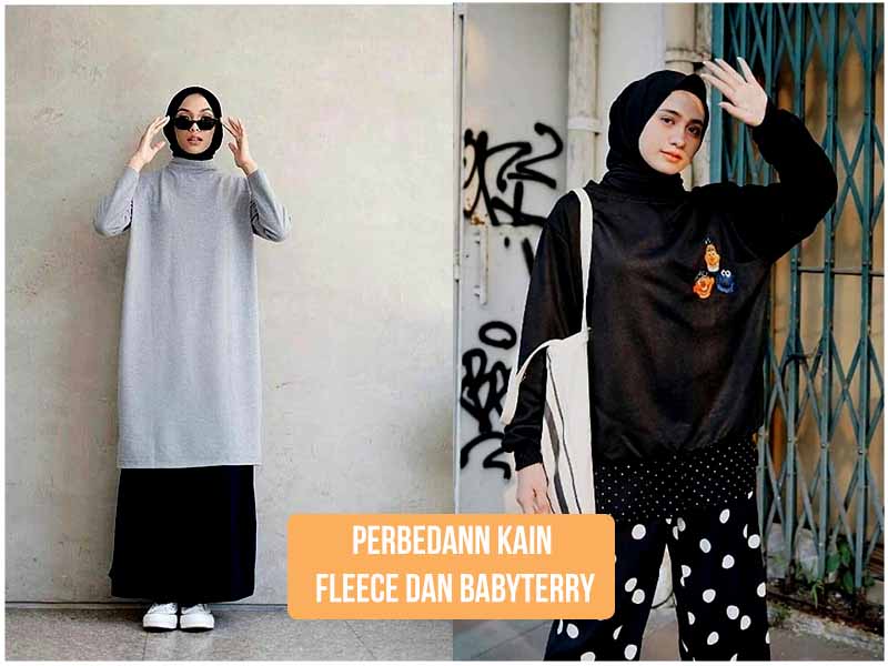 Perbedaan Kain Fleece dan BabyTerry